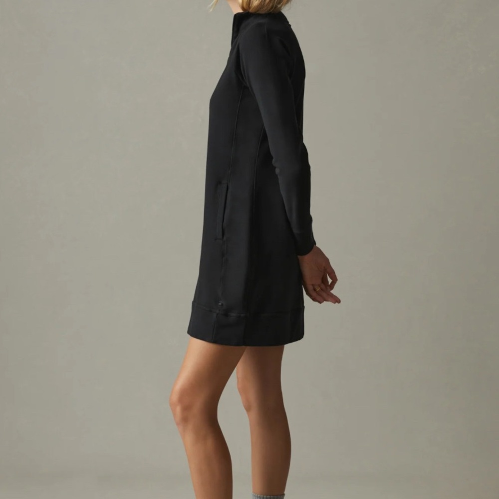 American Giant Women’s Moto Dress ~ Cobalt Blue - Picture 10 of 12